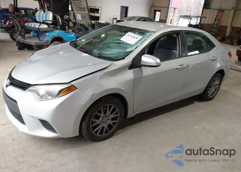 2014 Toyota Corolla Le z USA, uszkodzony, nr VIN 2T1BURHE6EC016458